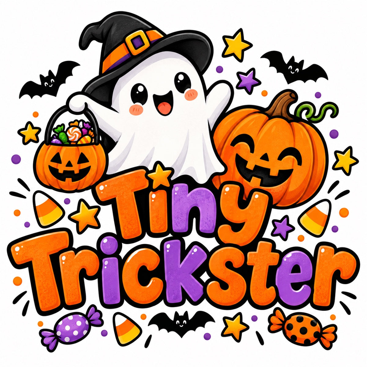 Tiny Trickster Halloween design