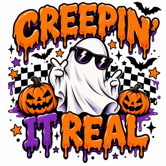 Creepin’ It Real Halloween design