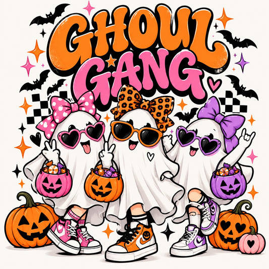 Ghoul Gang Halloween design