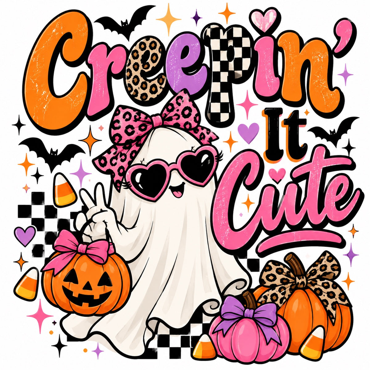 Creepin’ It Cute Halloween design
