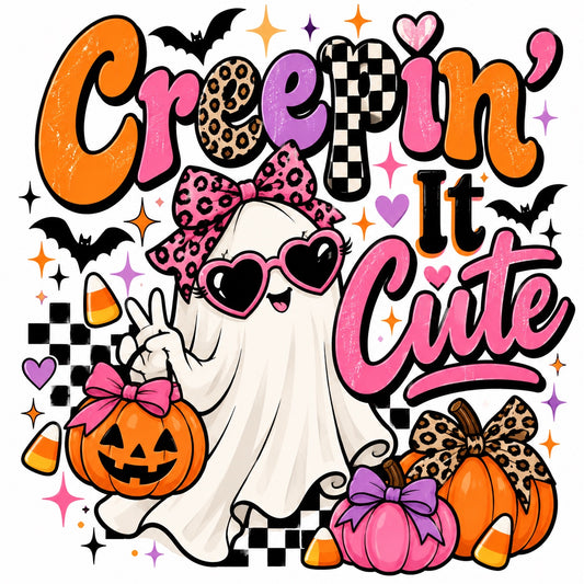 Creepin’ It Cute Halloween design