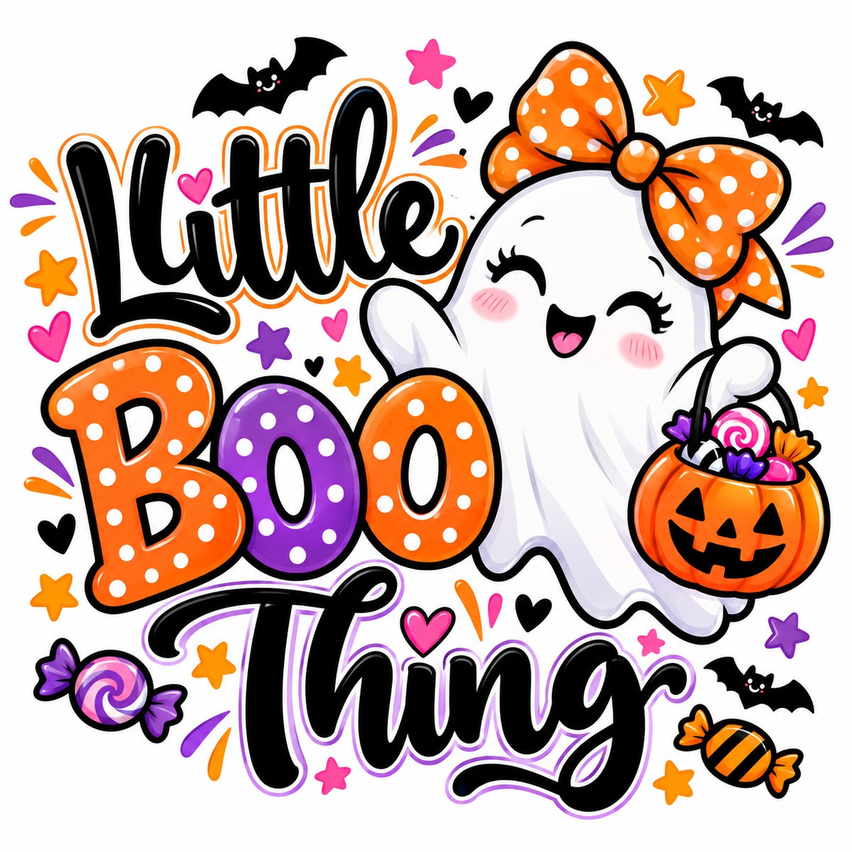 Little Boo Thing Halloween design