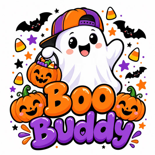 Boo Buddy Halloween design