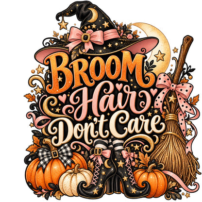 Broom Hair Don’t Care original artwork