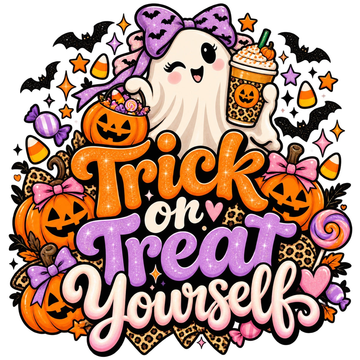 Trick or Treat Yourself original artwork