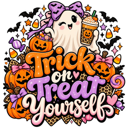 Trick or Treat Yourself original artwork
