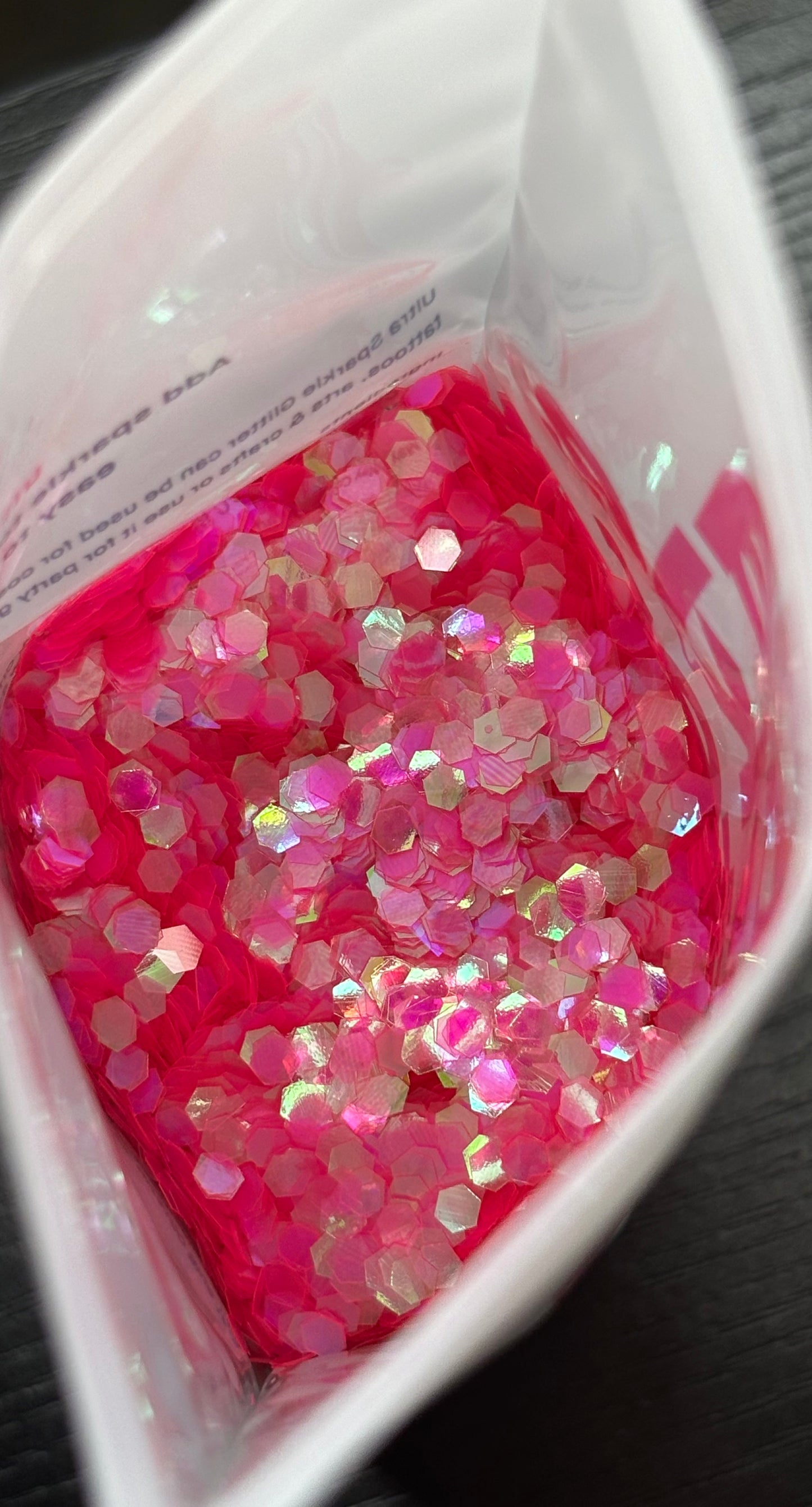 #96 pink Glitter