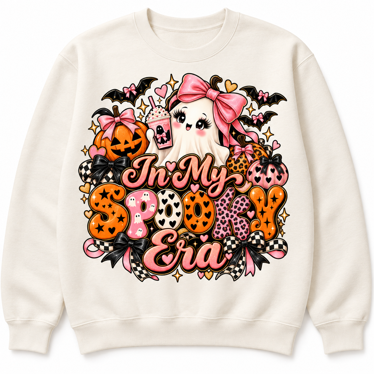 In My Spooky Era crewneck product mockup